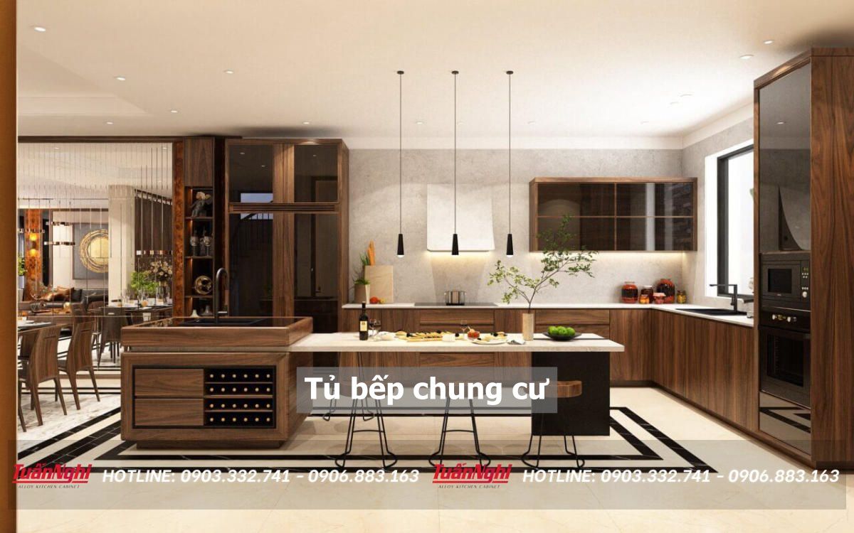 40+ Mẫu tủ bếp cho chung cư nhỏ hiện đại nhất 2023 112 mẫu tủ bếp chung cư đẹp