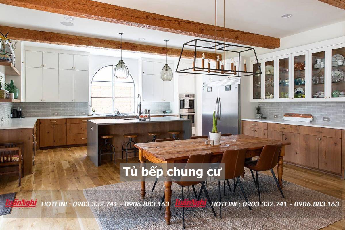 40+ Mẫu tủ bếp cho chung cư nhỏ hiện đại nhất 2023 133 tủ bếp chung cư