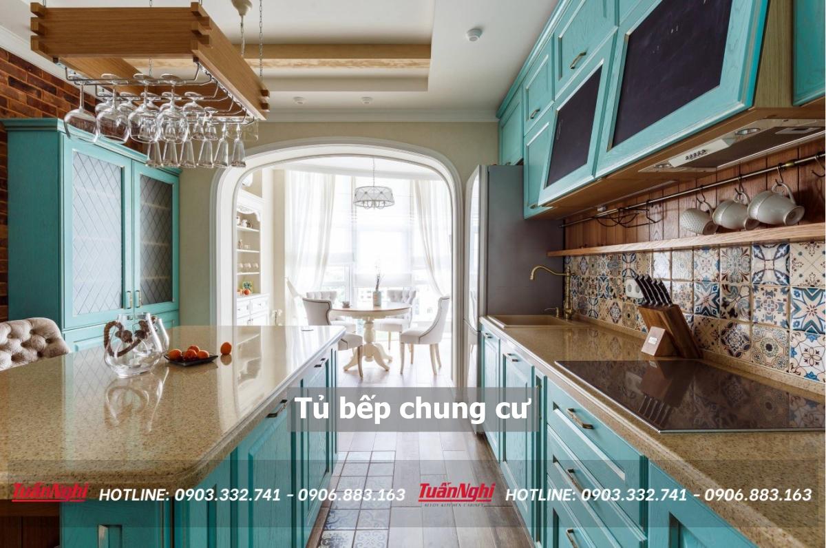 40+ Mẫu tủ bếp cho chung cư nhỏ hiện đại nhất 2023 134 tủ bếp chung cư
