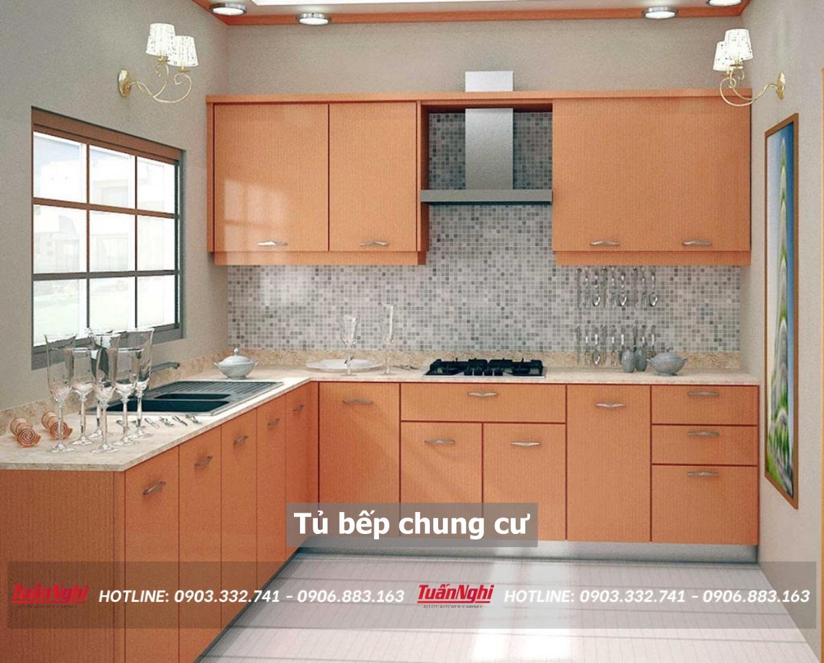 40+ Mẫu tủ bếp cho chung cư nhỏ hiện đại nhất 2023 137 tủ bếp cho căn hộ chung cư nhỏ