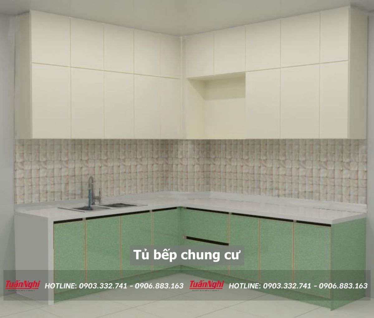 40+ Mẫu tủ bếp cho chung cư nhỏ hiện đại nhất 2023 104 mẫu tủ bếp cho chung cư nhỏ