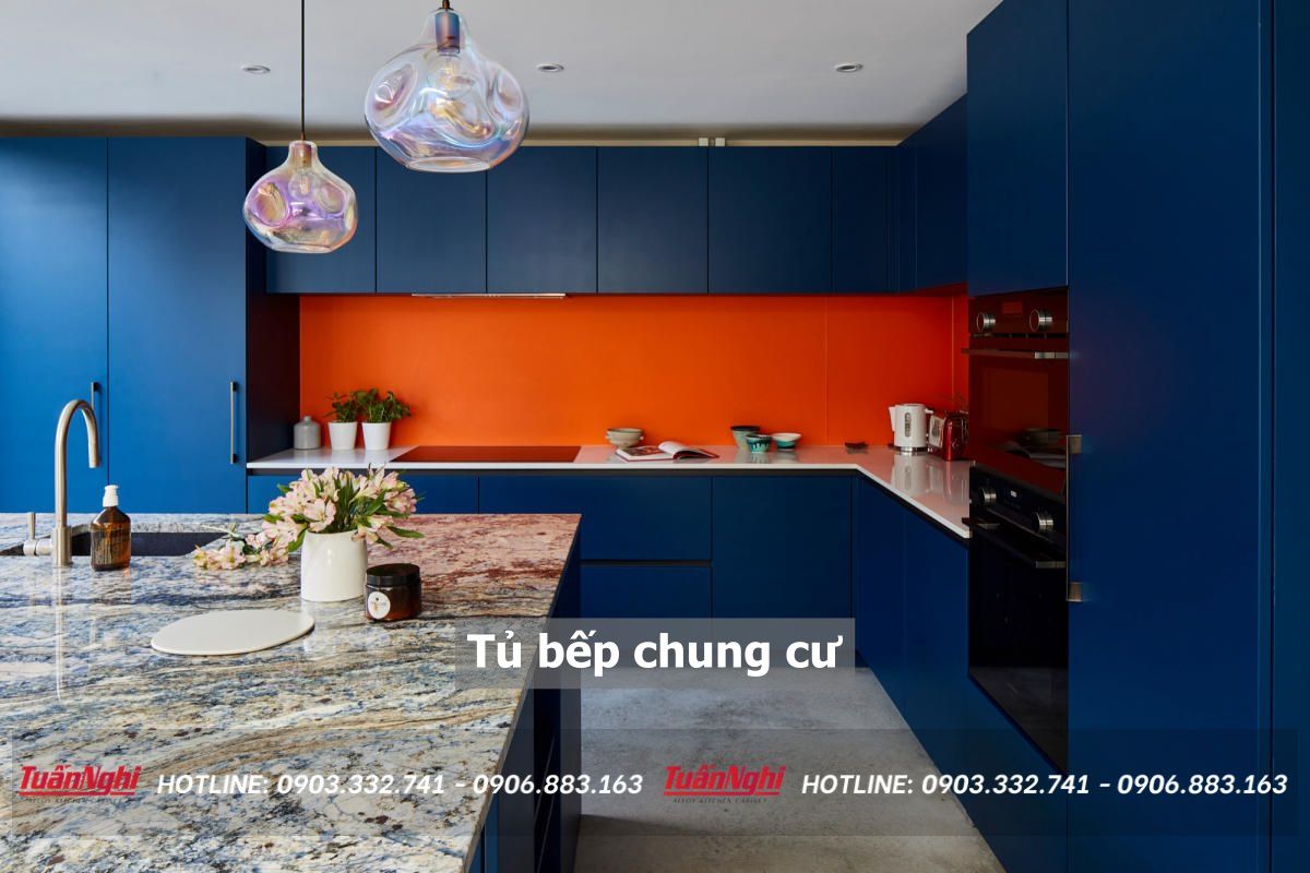 40+ Mẫu tủ bếp cho chung cư nhỏ hiện đại nhất 2023 142 tủ bếp chung cư