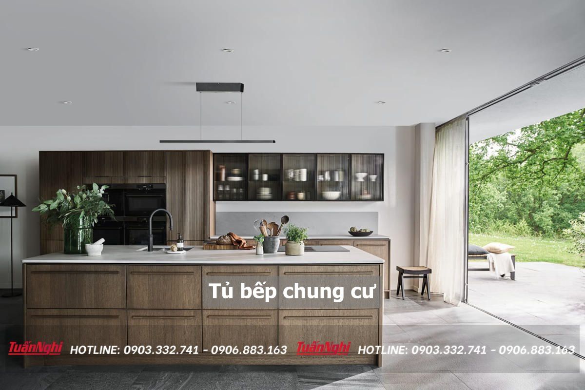 40+ Mẫu tủ bếp cho chung cư nhỏ hiện đại nhất 2023 146 tủ bếp chung cư