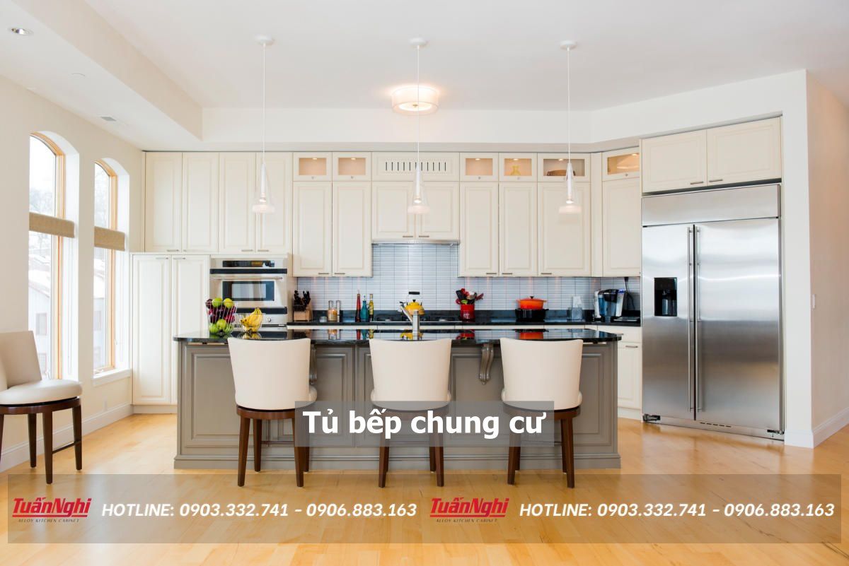 40+ Mẫu tủ bếp cho chung cư nhỏ hiện đại nhất 2023 150 tủ bếp chung cư