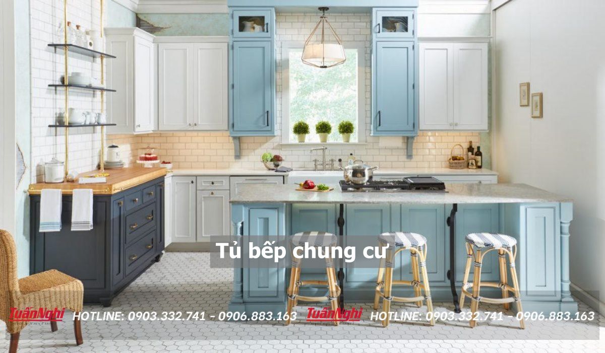 40+ Mẫu tủ bếp cho chung cư nhỏ hiện đại nhất 2023 151 tủ bếp chung cư