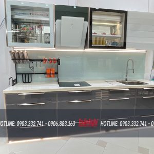 Tủ bếp chữ I hợp kim nhôm TB21