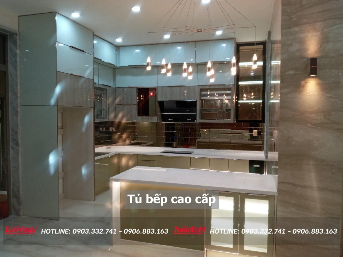 Tủ bếp cao cấp