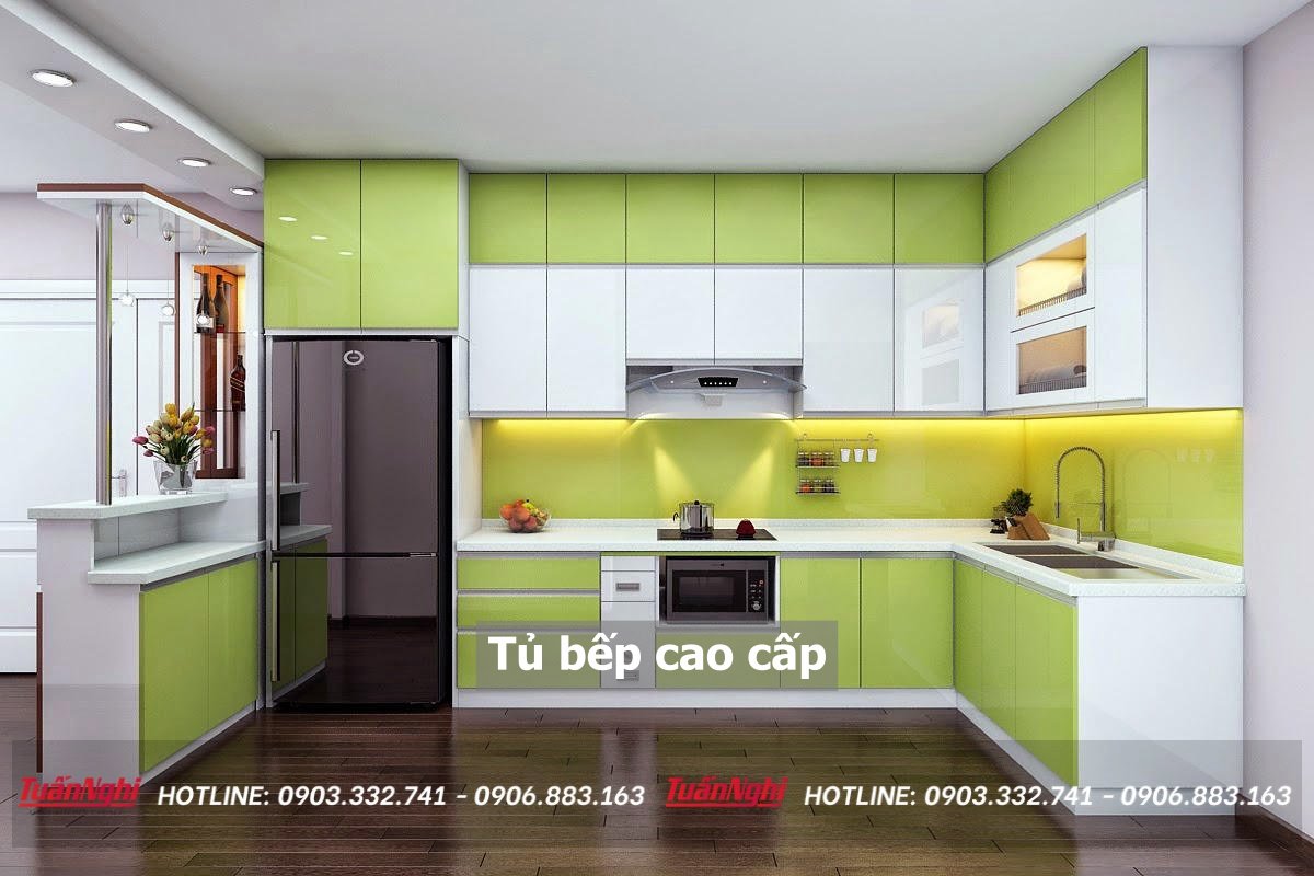 Tủ bếp cao cấp
