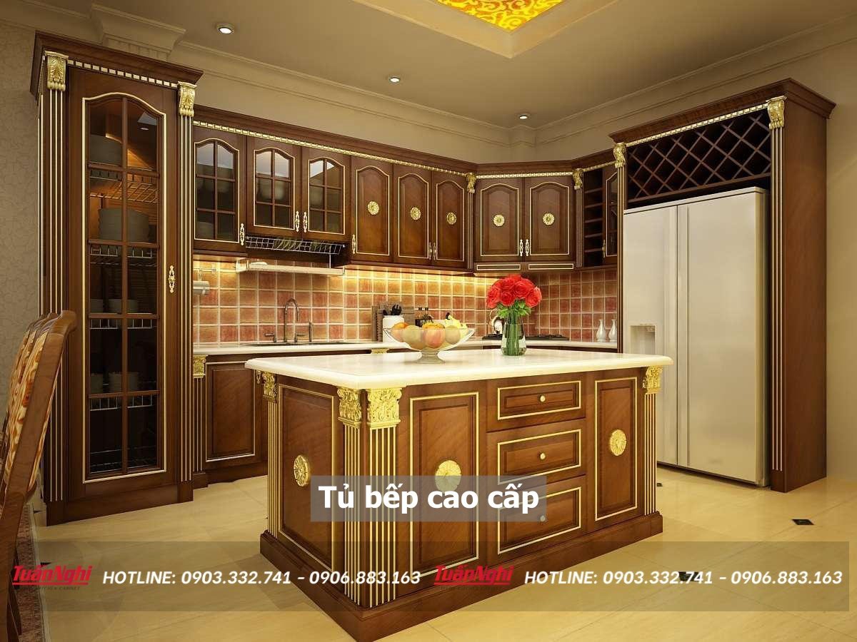 Tủ bếp cao cấp