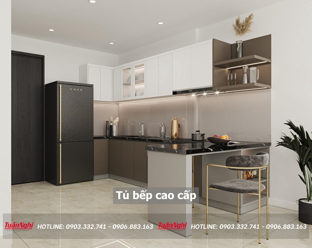 Tủ bếp cao cấp