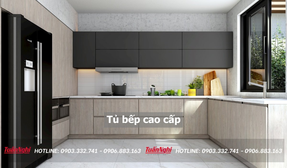 Tủ bếp cao cấp