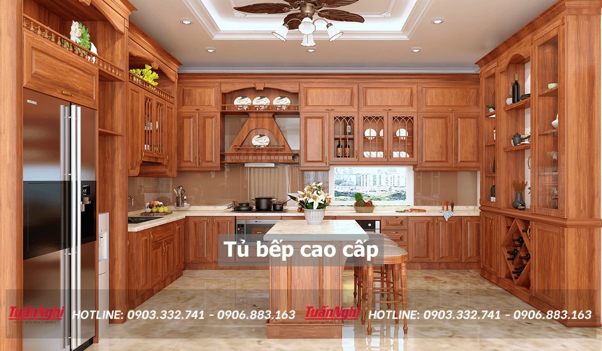 Tủ bếp cao cấp