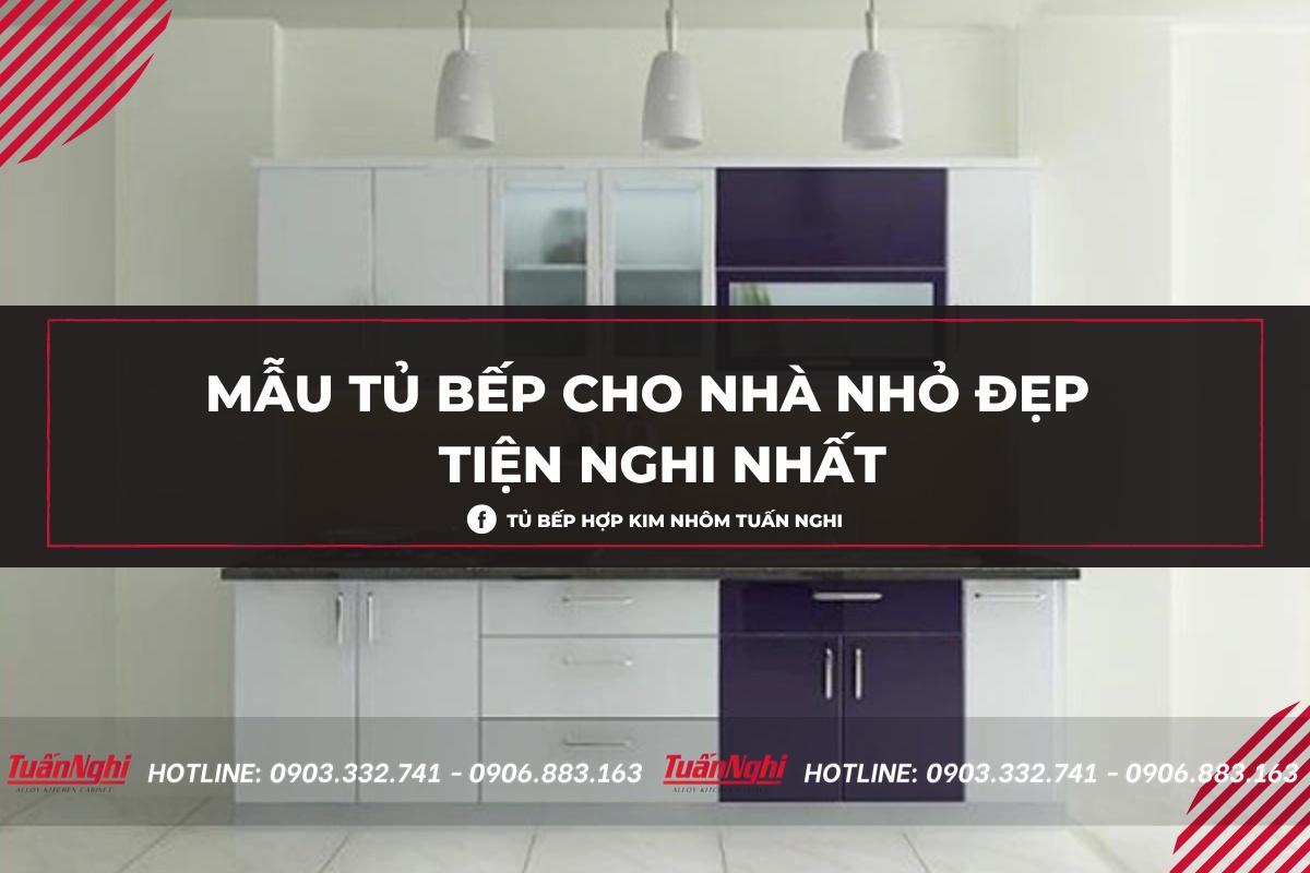 50+ Mẫu tủ bếp nhỏ giá rẻ | Giải pháp không gian cho nhà chật 