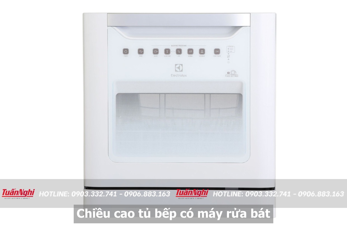 Kích Thước Chiều Cao Tủ Bếp Có Máy Rửa Bát - Tuấn Nghi 38 Chiều cao tủ bếp có máy rửa bát