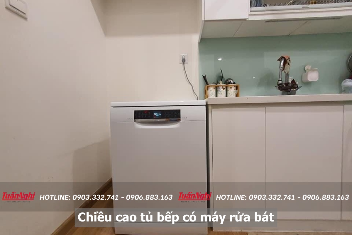 Kích Thước Chiều Cao Tủ Bếp Có Máy Rửa Bát - Tuấn Nghi 33 Chiều cao tủ bếp có máy rửa bát