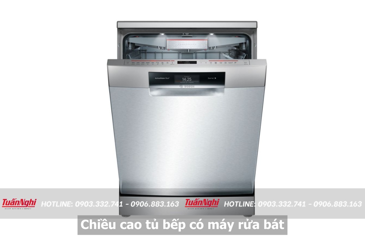 Kích Thước Chiều Cao Tủ Bếp Có Máy Rửa Bát - Tuấn Nghi 36 Chiều cao tủ bếp có máy rửa bát