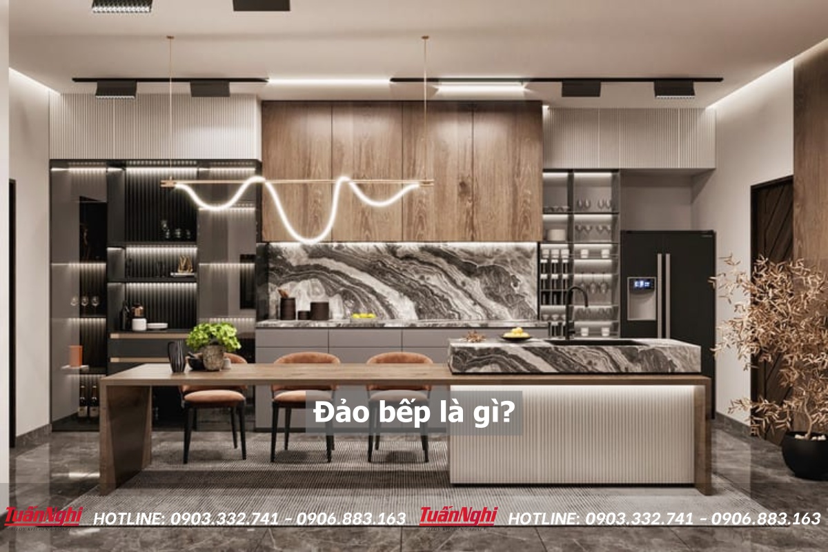 Đảo bếp là gì? Công dụng chính của đảo bếp để làm gì? 8 Đảo bếp là gì