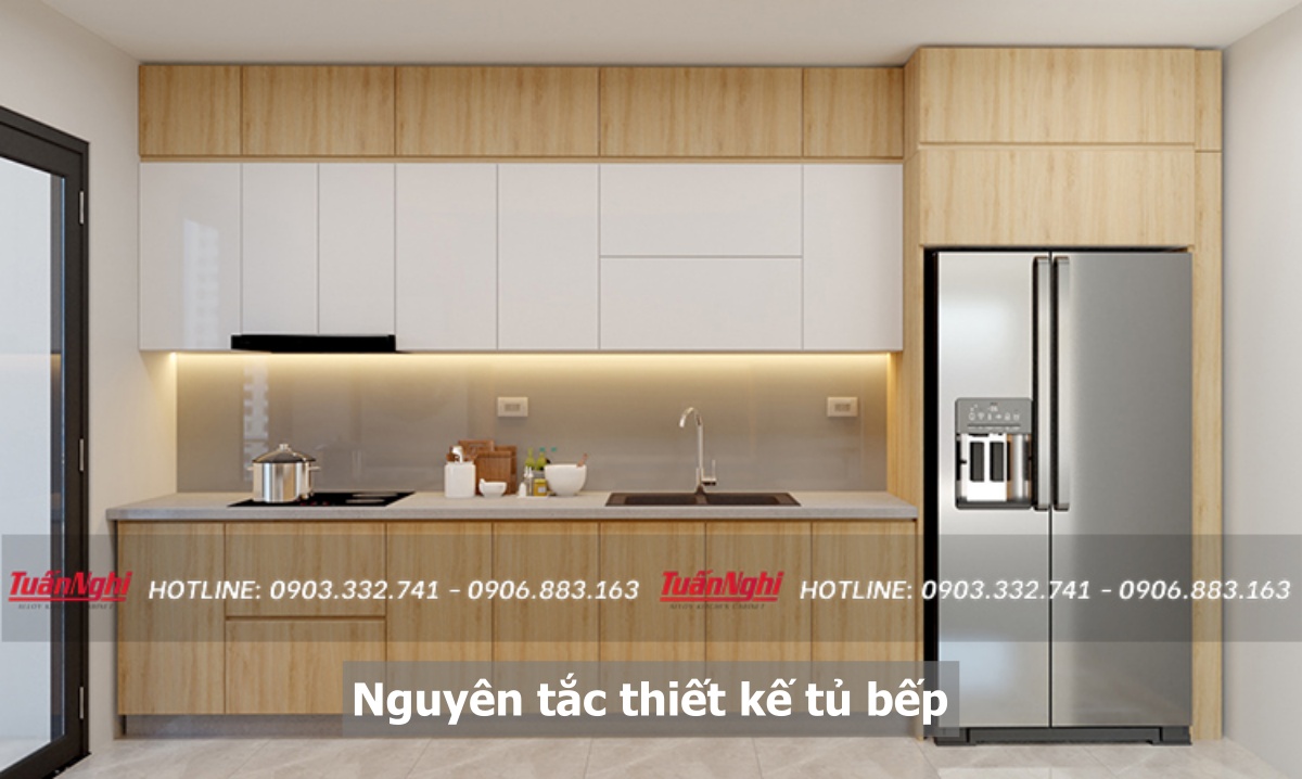 11 Nguyên Tắc Thiết Kế Tủ Bếp "Vàng" Bạn Cần Ghi Nhớ 7 Nguyên tắc thiết kế tủ bếp