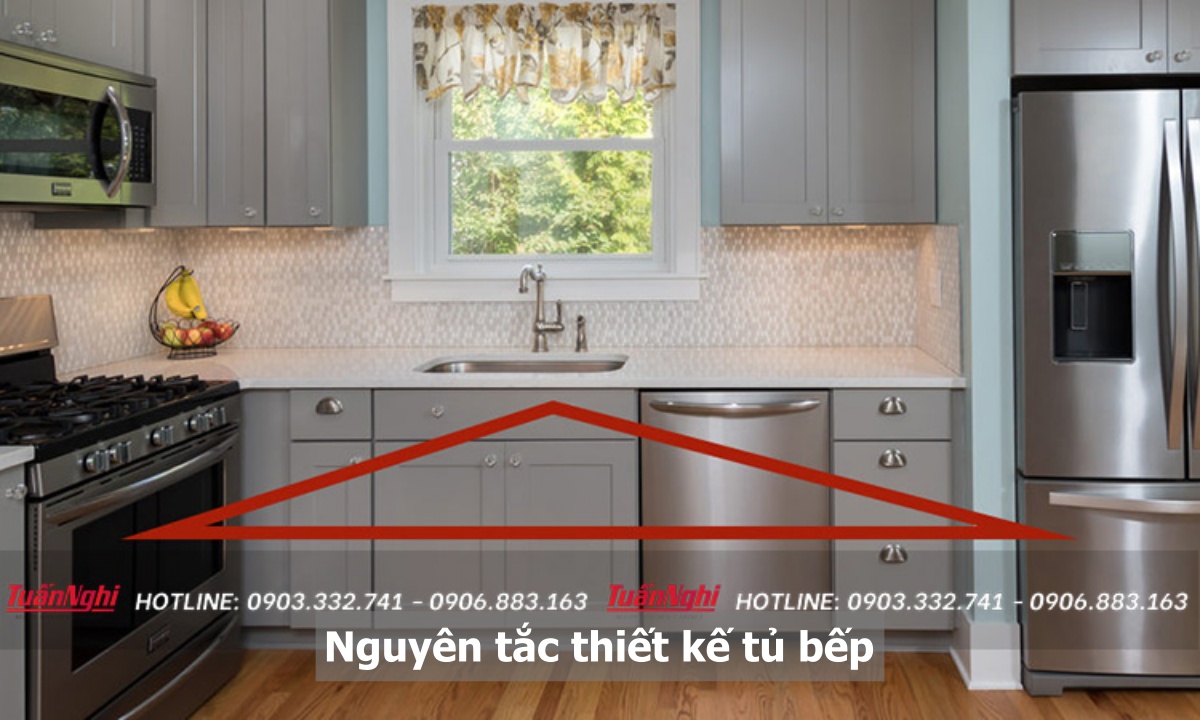 11 Nguyên Tắc Thiết Kế Tủ Bếp "Vàng" Bạn Cần Ghi Nhớ 8 Nguyên tắc thiết kế tủ bếp