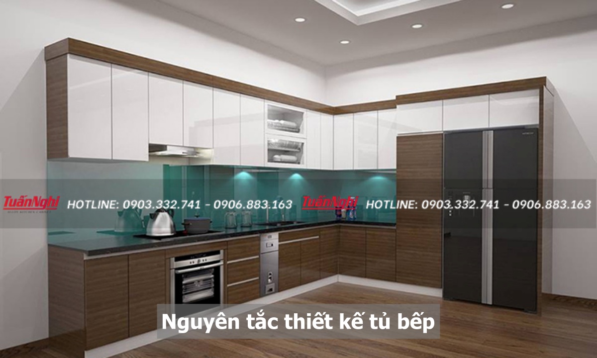 11 Nguyên Tắc Thiết Kế Tủ Bếp "Vàng" Bạn Cần Ghi Nhớ 5 Nguyên tắc thiết kế tủ bếp