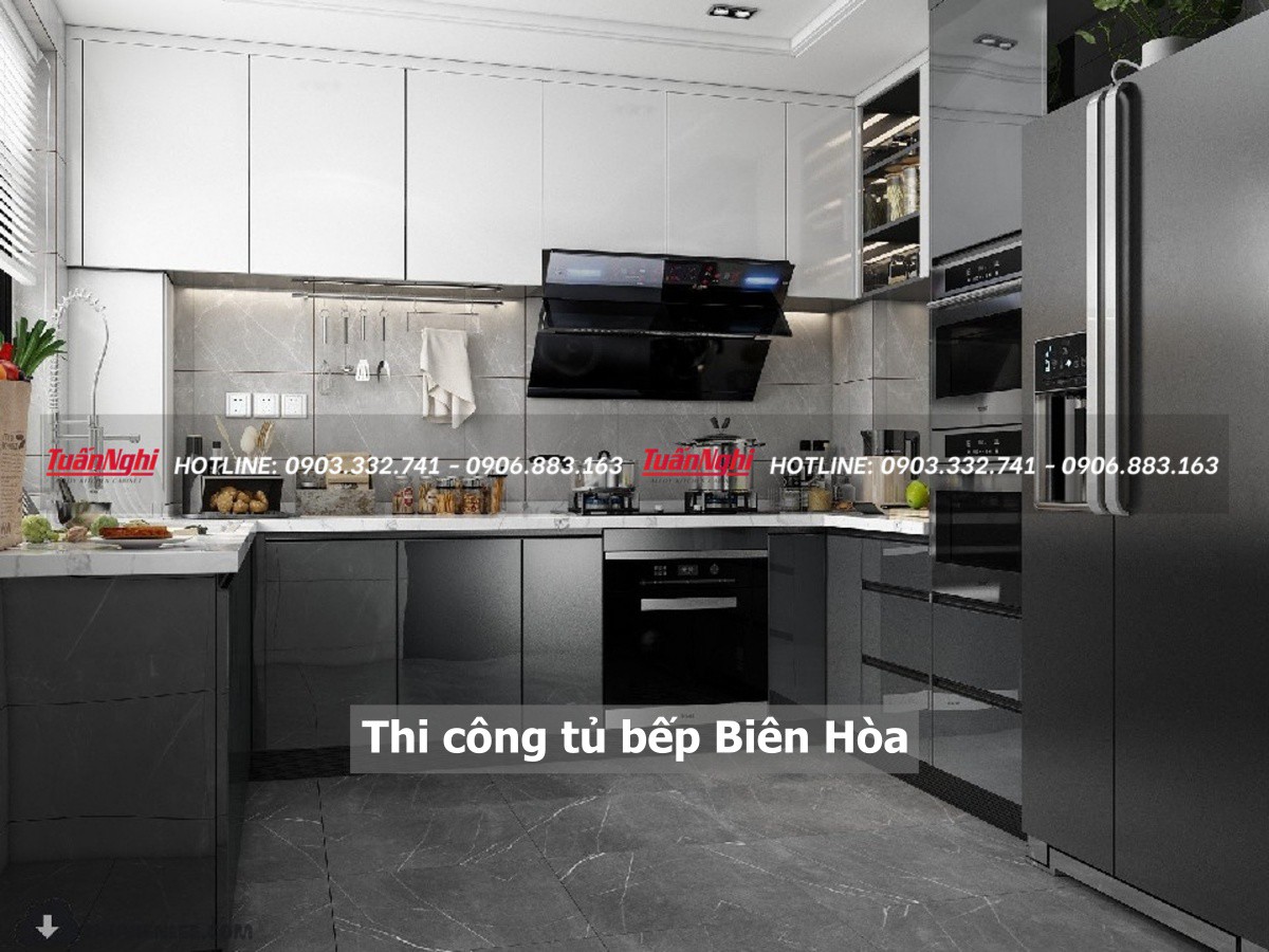 Thi công tủ bếp Biên Hòa Uy Tín, Chuyên Nghiệp – Tuấn Nghi 