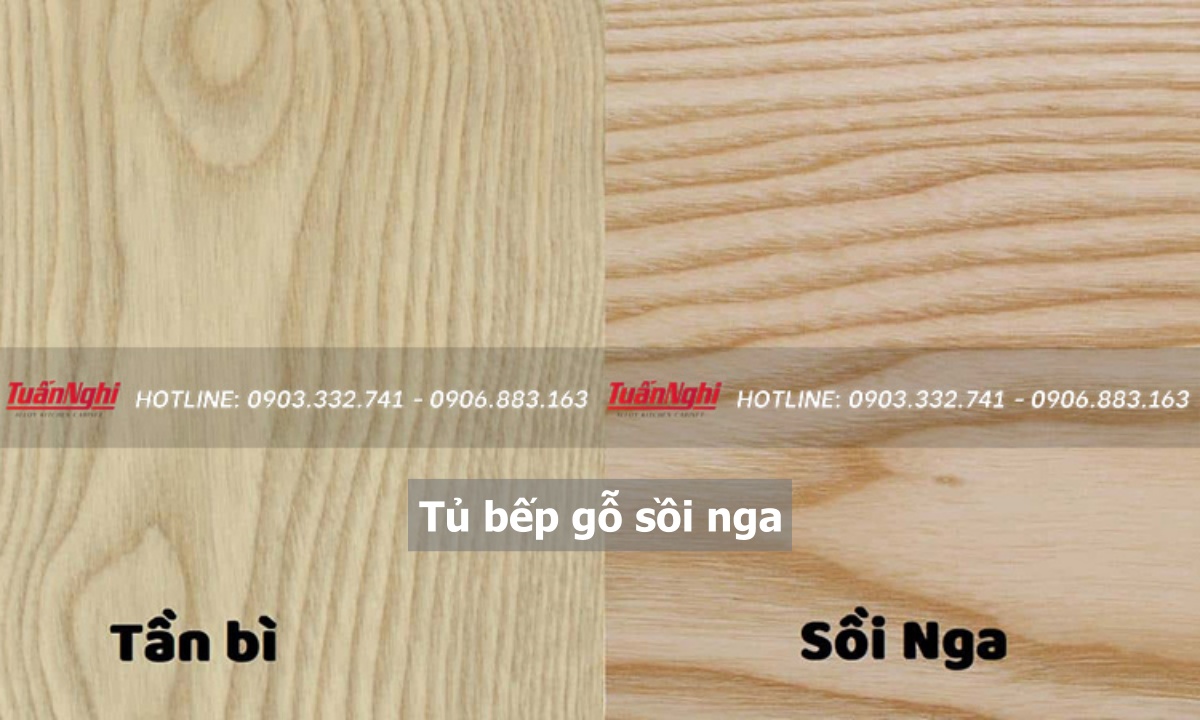 10+ Mẫu Tủ Bếp Gỗ Sồi Nga Hiện Đại Kèm Báo Giá 2023 9 Tủ bếp gỗ sòi nga
