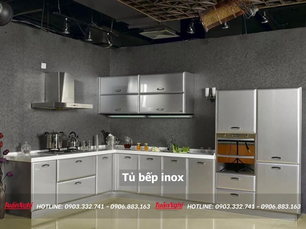 10+ Mẫu Tủ Bếp Inox Bền Đẹp Cao Cấp Kèm Báo Giá 2022 17 Tủ bếp inox