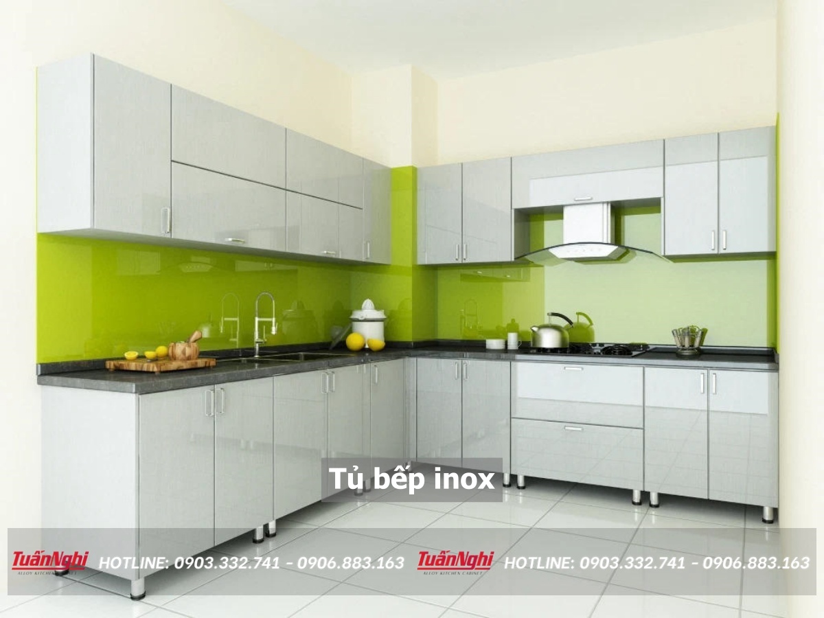 10+ Mẫu Tủ Bếp Inox Bền Đẹp Cao Cấp Kèm Báo Giá 2022 18 Tủ bếp inox