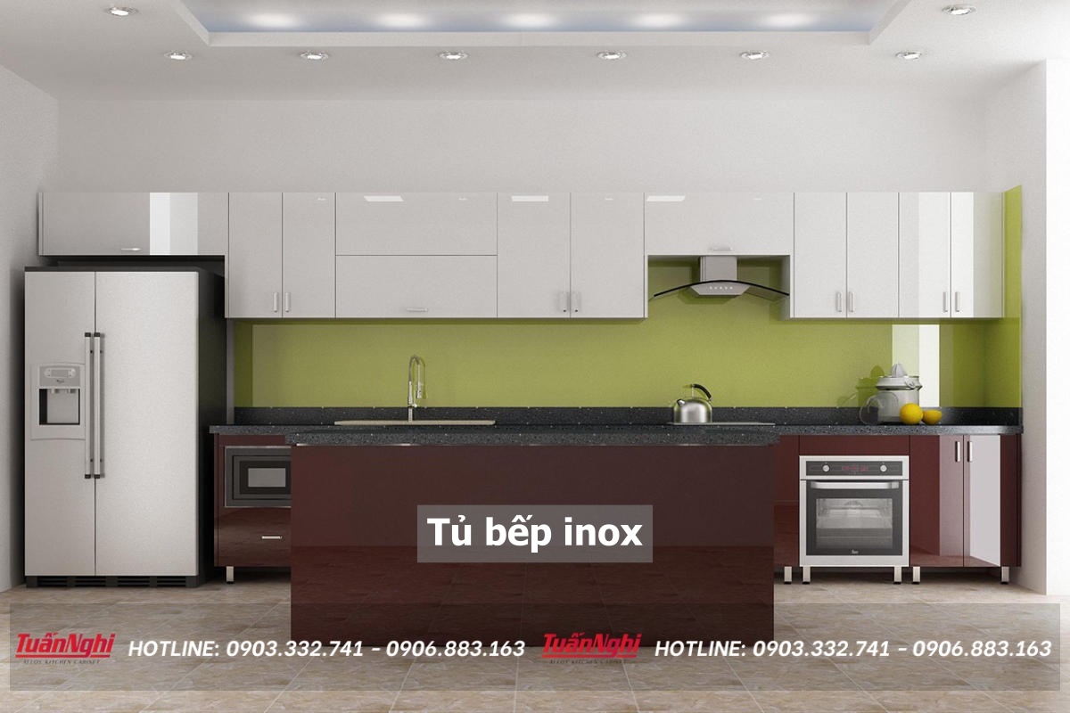 10+ Mẫu Tủ Bếp Inox Bền Đẹp Cao Cấp Kèm Báo Giá 2022 19 Tủ bếp inox