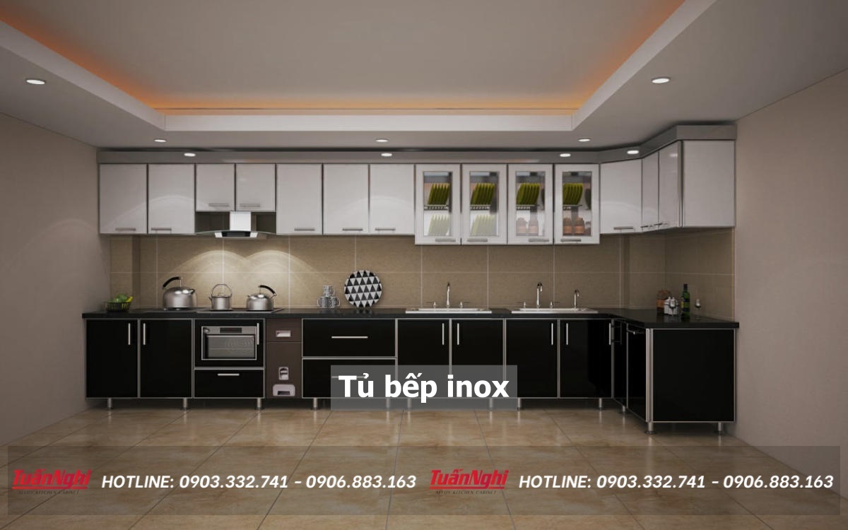 10+ Mẫu Tủ Bếp Inox Bền Đẹp Cao Cấp Kèm Báo Giá 2022 21 Tủ bếp inox