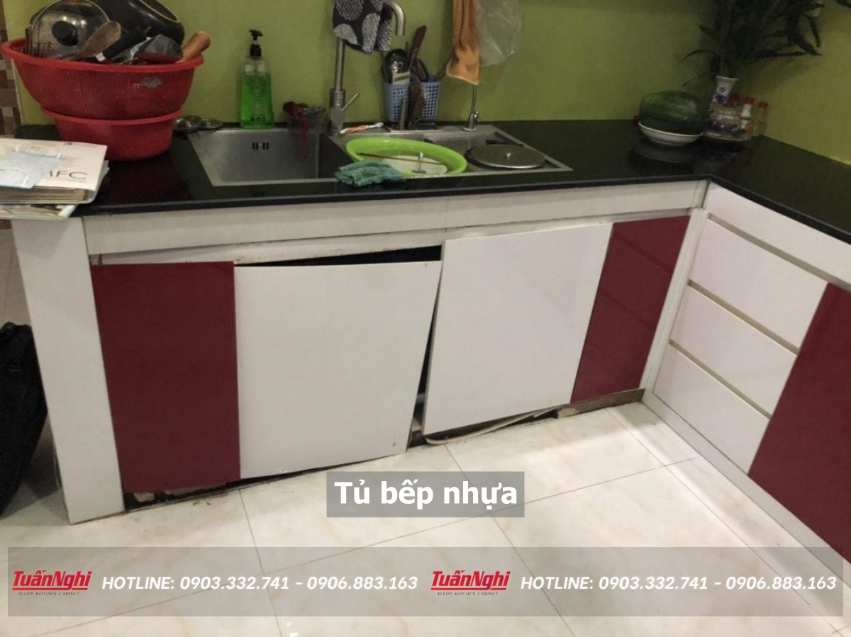 10+ Mẫu Tủ Bếp Nhựa Đẹp Bền Được Dùng Nhiều Nhất 2023 10 Tủ bếp nhựa