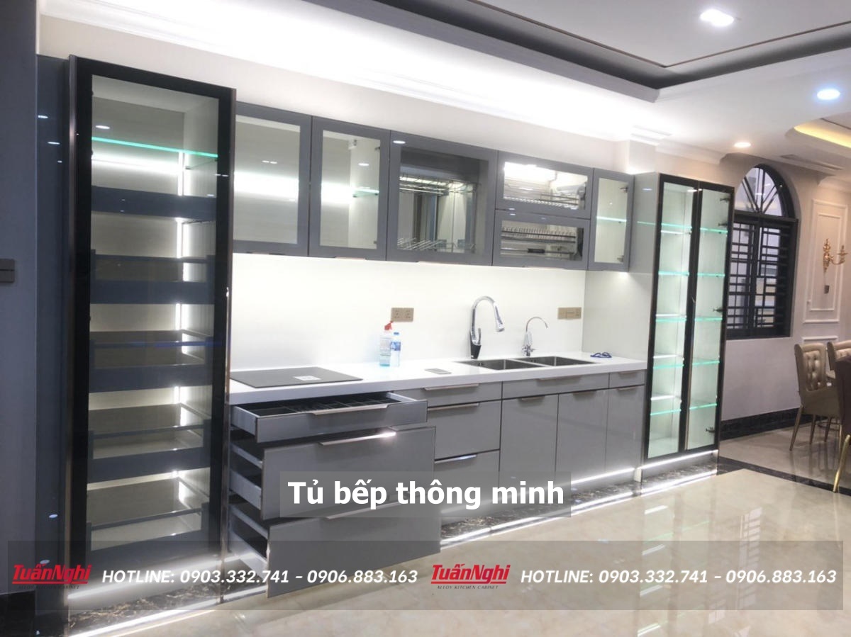 Tủ Bếp Thông Minh Tiện Nghi Cho Phòng Bếp Của Bạn 14 Tủ bếp thông minh
