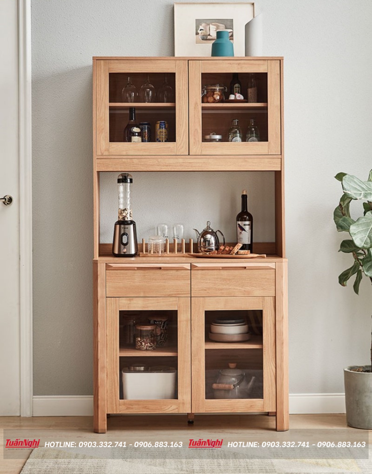 30+ Mẫu Tủ Bếp Đứng Đẹp Được Yêu Thích Nhất 29 mẫu tủ bếp đứng