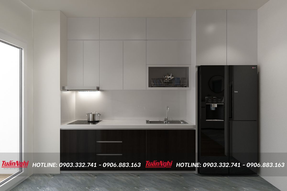 Tủ bếp nhập khẩu có nhiều kiểu dáng, mẫu mã bắt mắt, hiện đại và cách thiết kế độc đáo