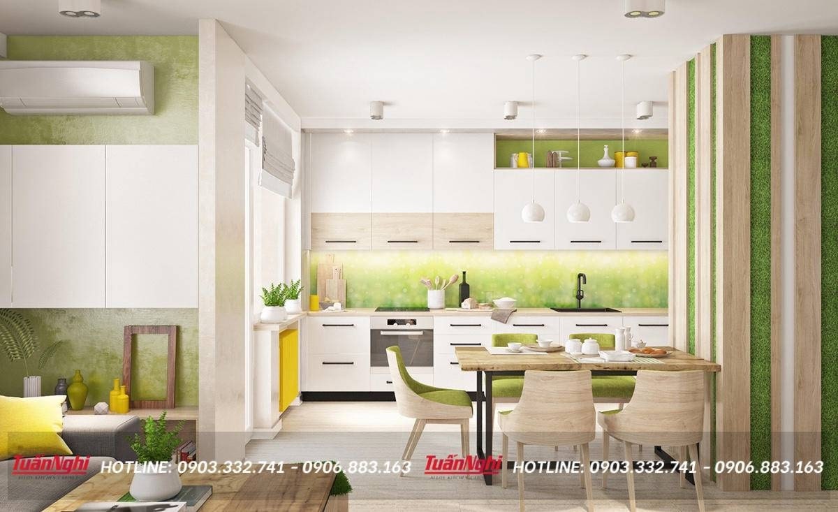 Cách chọn màu tủ bếp sang trọng, hợp phong thủy 79 chọn màu tủ bếp