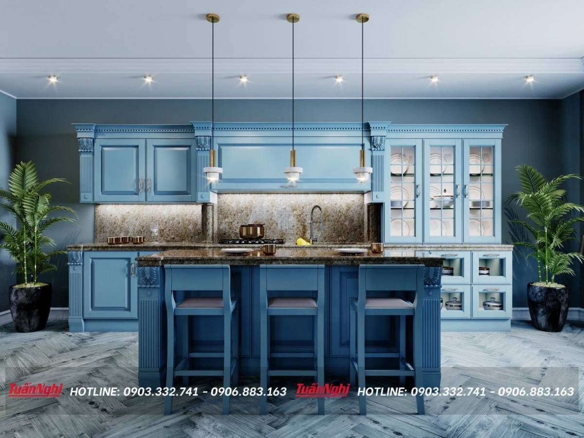 Cách chọn màu tủ bếp sang trọng, hợp phong thủy 72 chọn màu tủ bếp