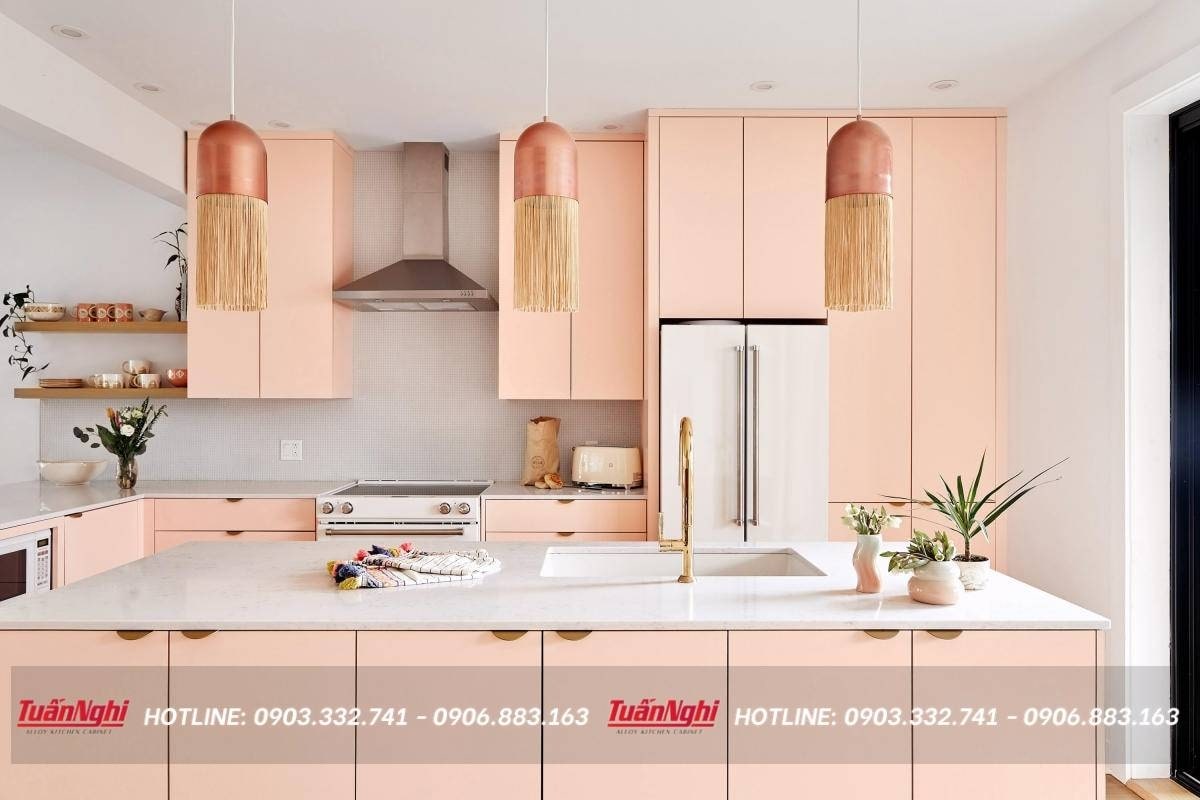 Cách chọn màu tủ bếp sang trọng, hợp phong thủy 69 chọn màu tủ bếp