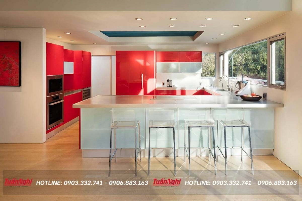 Cách chọn màu tủ bếp sang trọng, hợp phong thủy 71 chọn màu tủ bếp