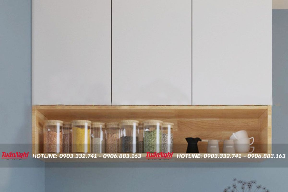 kệ tủ trao tường nhà bếp