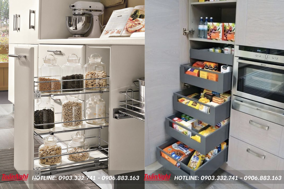 kích thước ngăn đồ khô