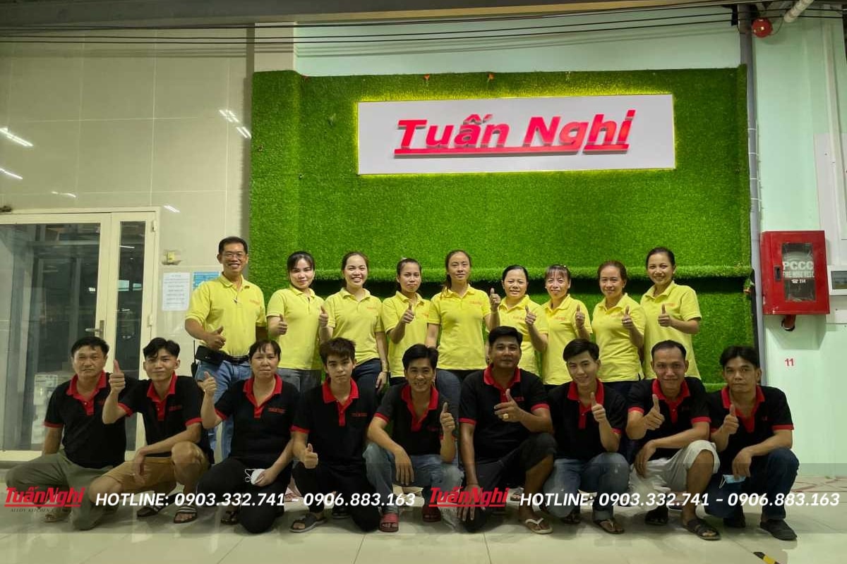 xưởng sản xuất tủ bếp Tuấn Nghi