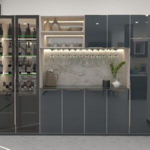 tủ rượu hợp kim nhôm