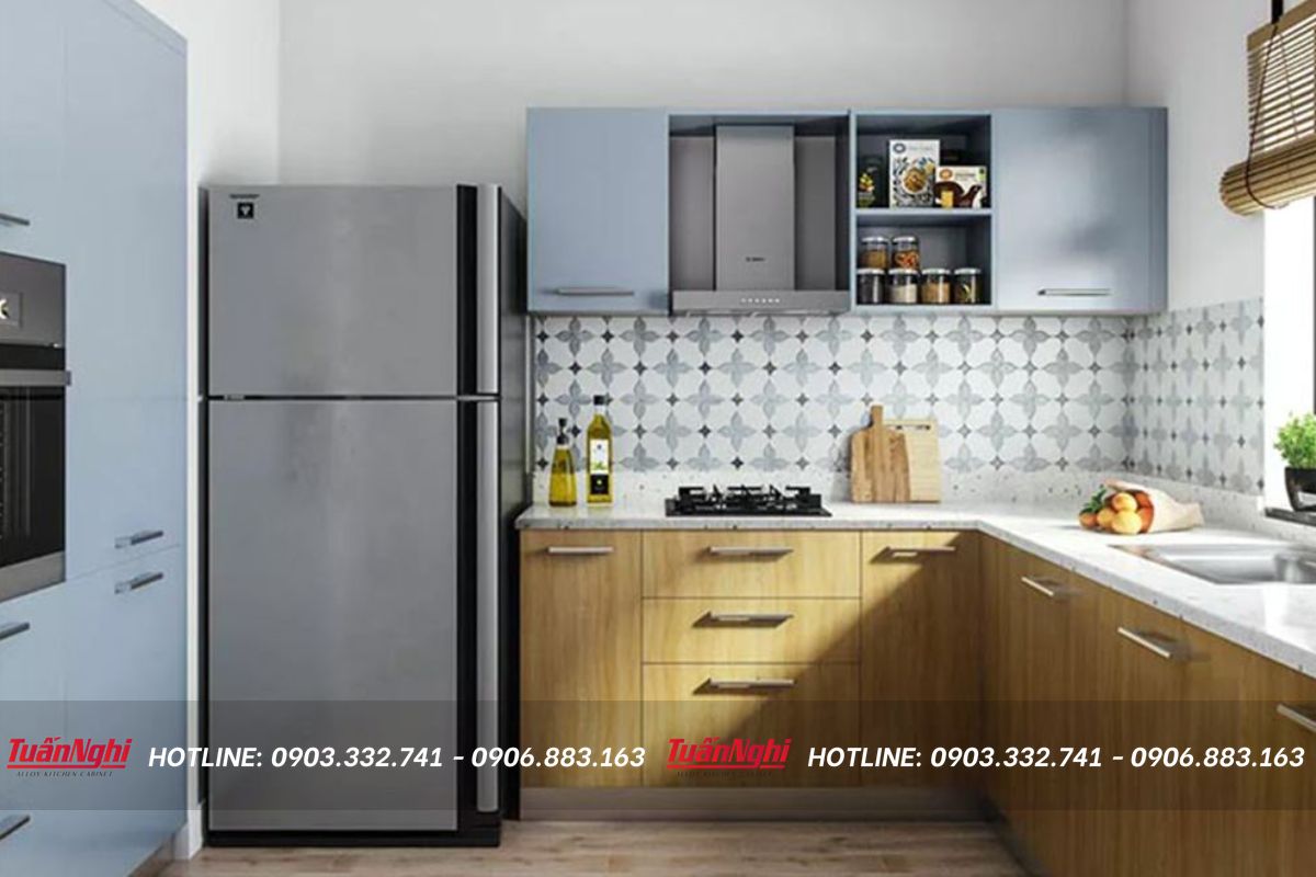 cách bố trí tủ lạnh trong bếp