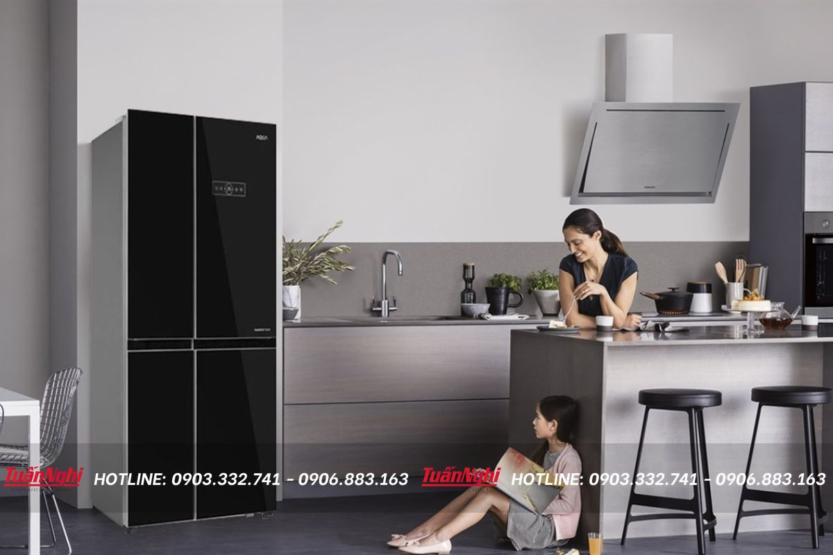 cách bố trí tủ lạnh trong bếp