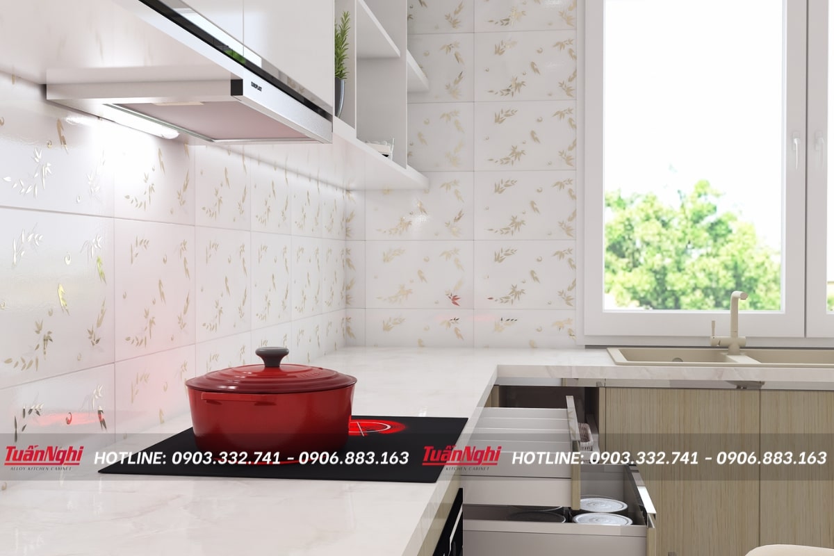 Dựa trên không gian nội thất chung mà nên lựa chọn loại vật liệu ốp một cách hài hòa