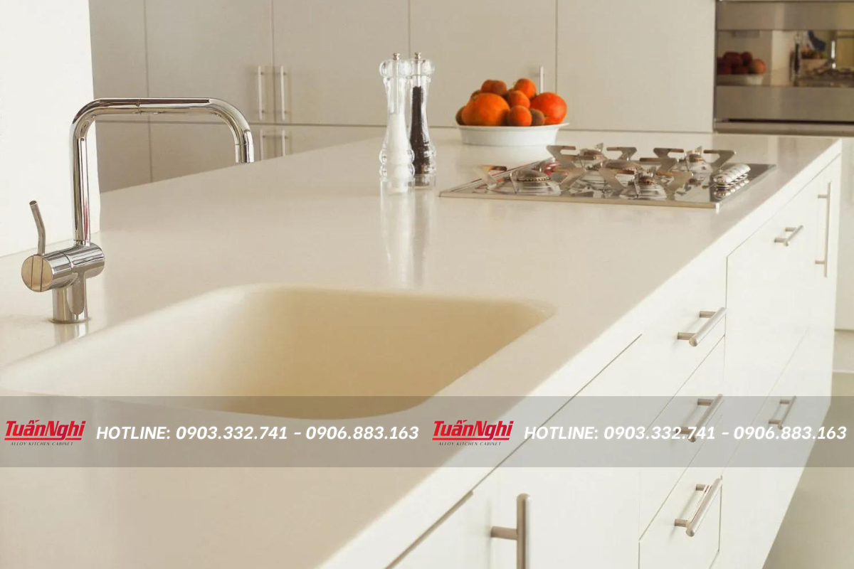 8 Loại mặt đá bếp bền và sang trọng cho nhà của bạn 23 Đá Solid Surfaces là gì? Ưu và nhược điểm của loại đá mặt bếp này