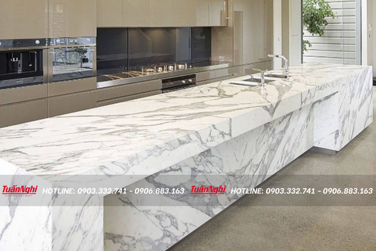 8 Loại mặt đá bếp bền và sang trọng cho nhà của bạn 20 Đá Granite phù hợp cho nhà bếp có không gian rộng
