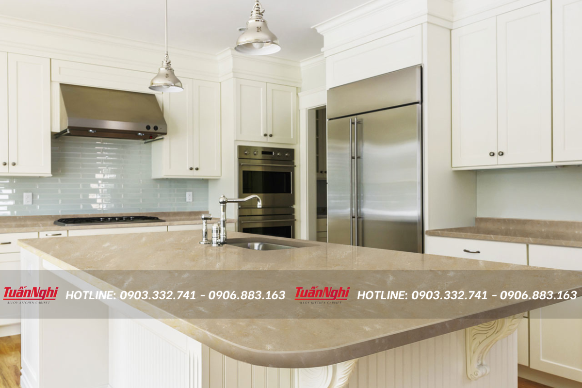 8 Loại mặt đá bếp bền và sang trọng cho nhà của bạn 21 Mặt đá bếp LG tự nhiên đảm bảo an toàn tuyệt đối, không có chất độc hại