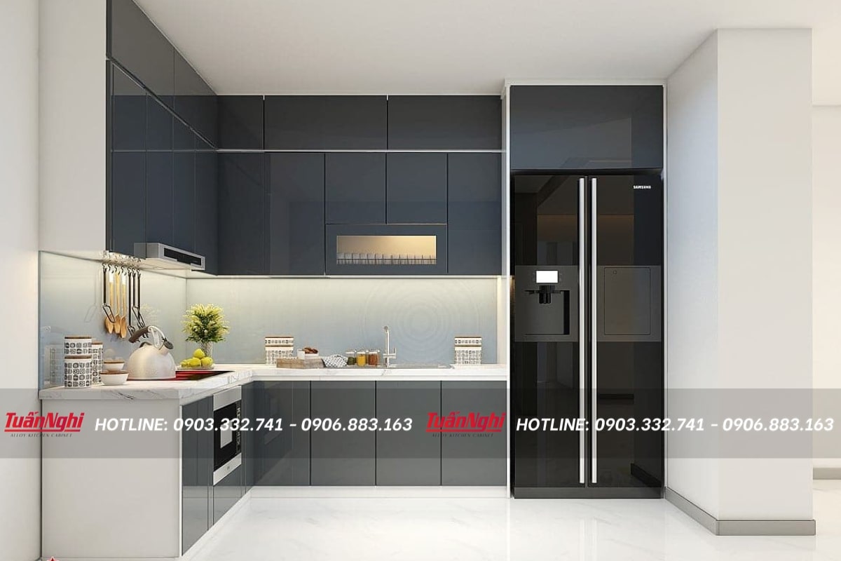 20+ Mẫu Tủ Bếp Có Máy Rửa Bát Hiện Đại Tiện Dụng 2023 113 mẫu tủ bếp có máy rửa chén