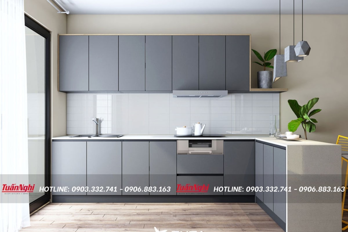 20+ Mẫu Tủ Bếp Có Máy Rửa Bát Hiện Đại Tiện Dụng 2023 114 mẫu tủ bếp có máy rửa chén